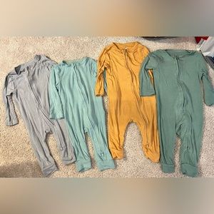 4 cloud island baby jumpsuits